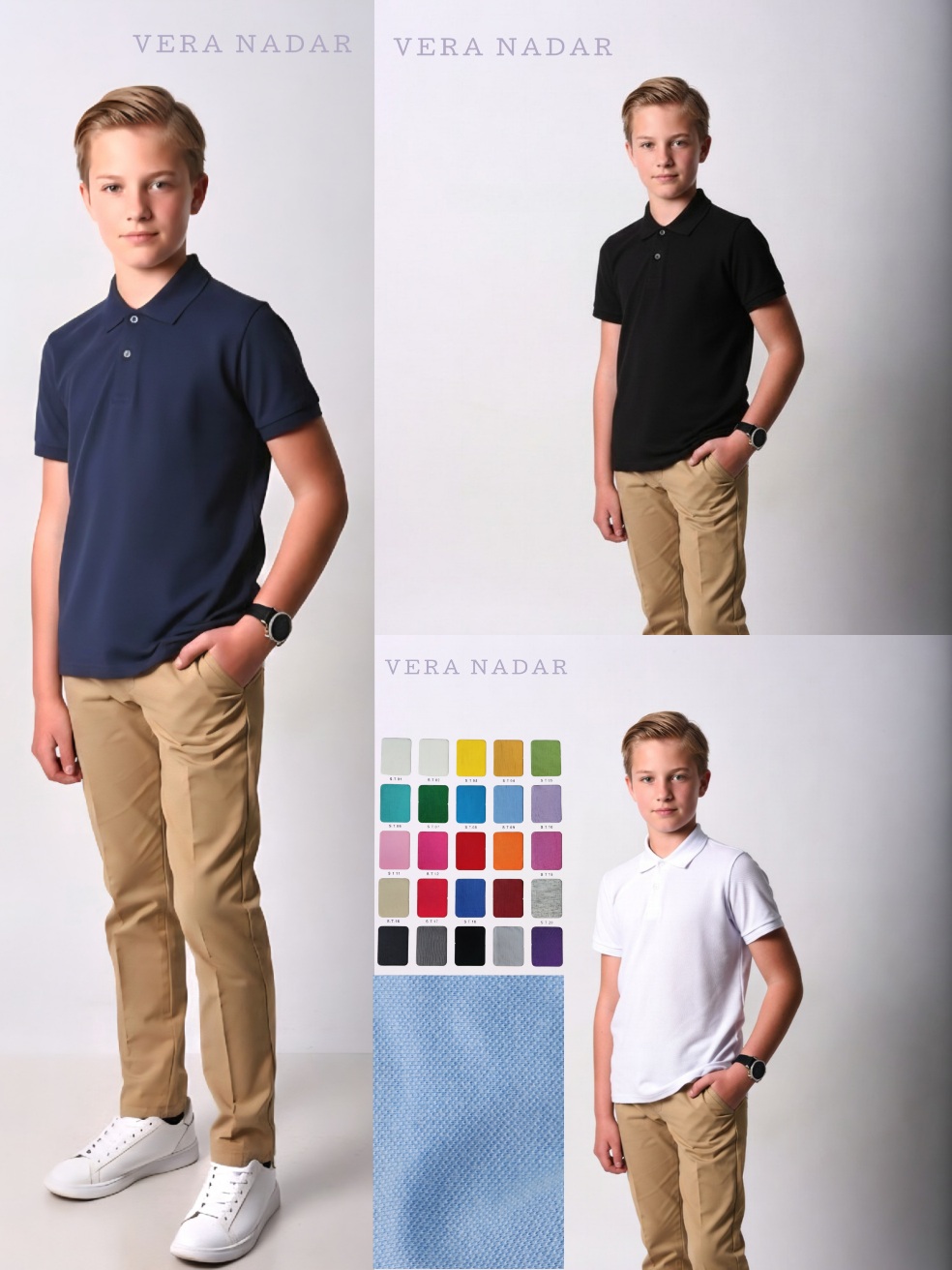 Yakalı Tişört Kısa Kol