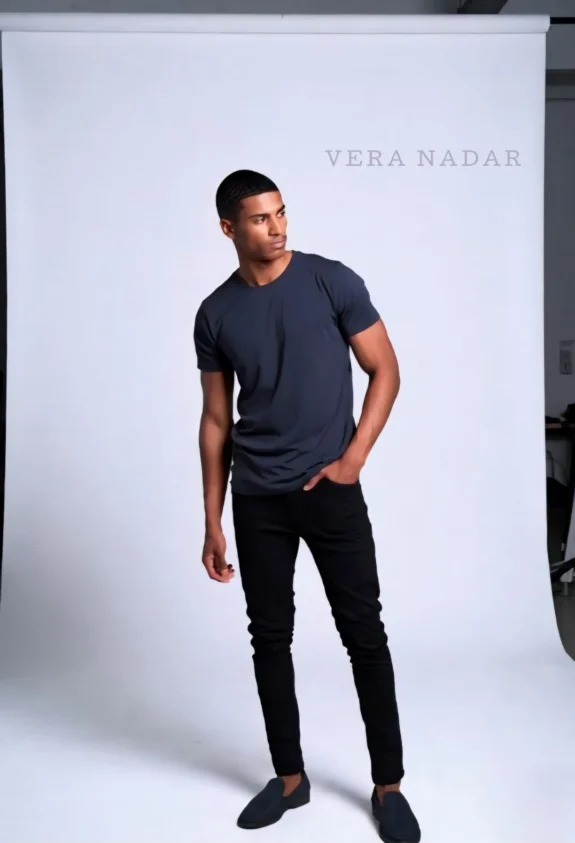 Regular fit men's t-shirt wholesale cotton lycra custom printing
