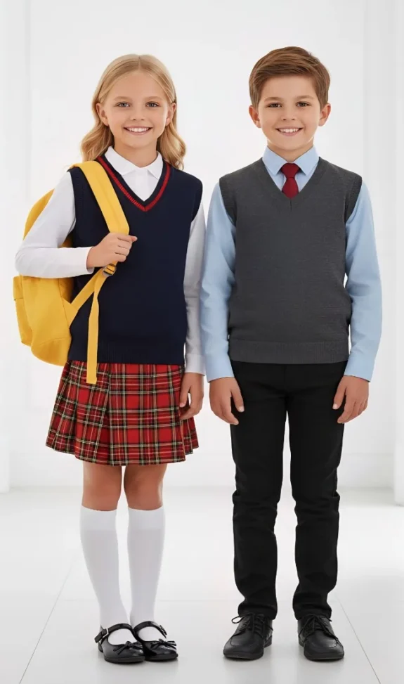 School Uniform Wholesale Knitwear Vests